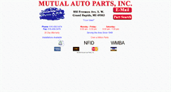 Desktop Screenshot of mutualautoparts.com